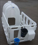Calf Hutch Rearing System