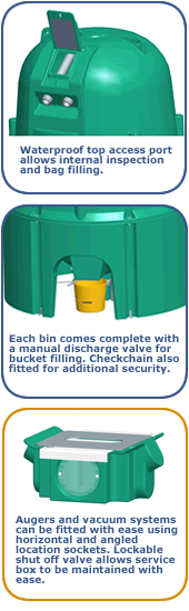 JFC Wood Pellet Bin