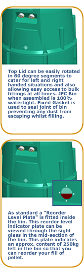 Wood Pellet Bin
